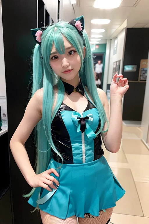 [Stable Diffusion] Hatsune Miku beautiful girl Masterpiece cosplay [Realistic]