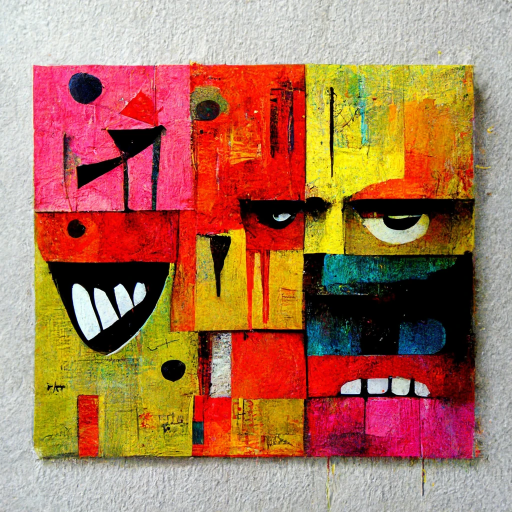 [Midjourney] Anger Crazy Abstract [Realistic]