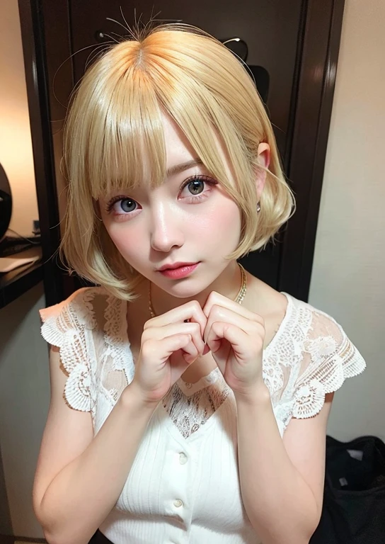 [Stable Diffusion] short hair high quality beautiful girl Masterpiece cosplay [Realistic]