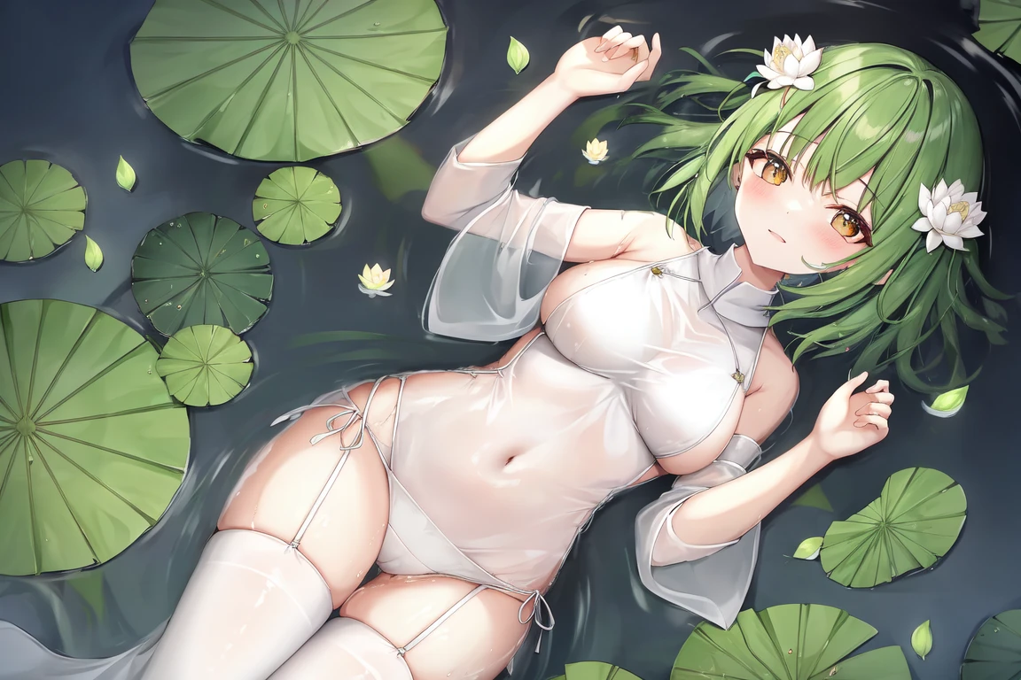 [Holara] Lotus leaves rain [Illustration]