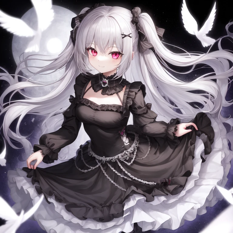 Idol Look in Frilled Outfit