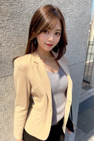 beautiful woman, Masterpiece, blazer