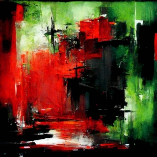 oil painting, Abstract