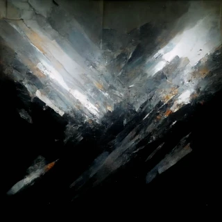 oil painting, Abstract