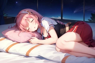 beautiful girl, Sleeping, Sleeping