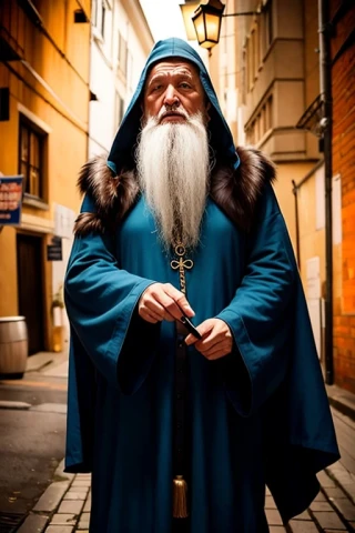 elderly man, Wizard