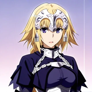 long hair, Fate Jeanne d'Arc, Masterpiece, Looking at Viewer, open mouth, armor
